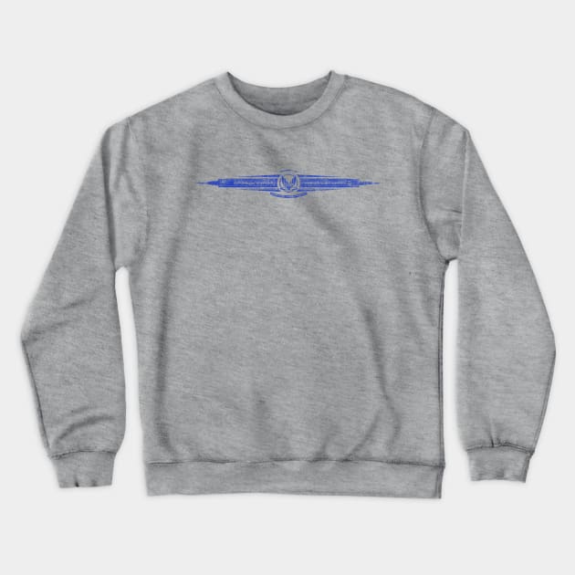 Spectre Athletic Dept. [Blue Distressed] Crewneck Sweatshirt by Karthonic